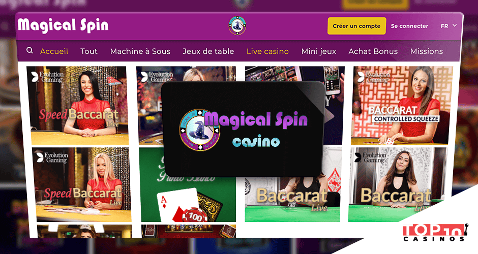 magical spin baccara