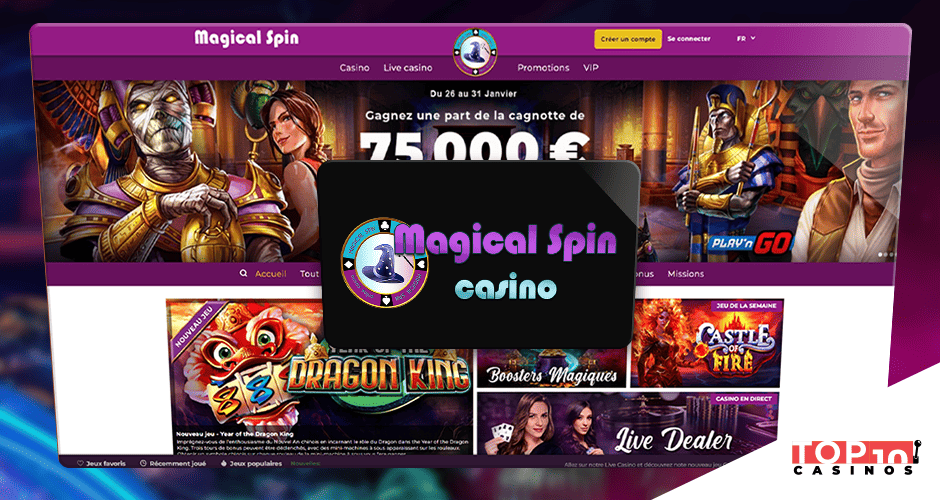 Magical spin Casino