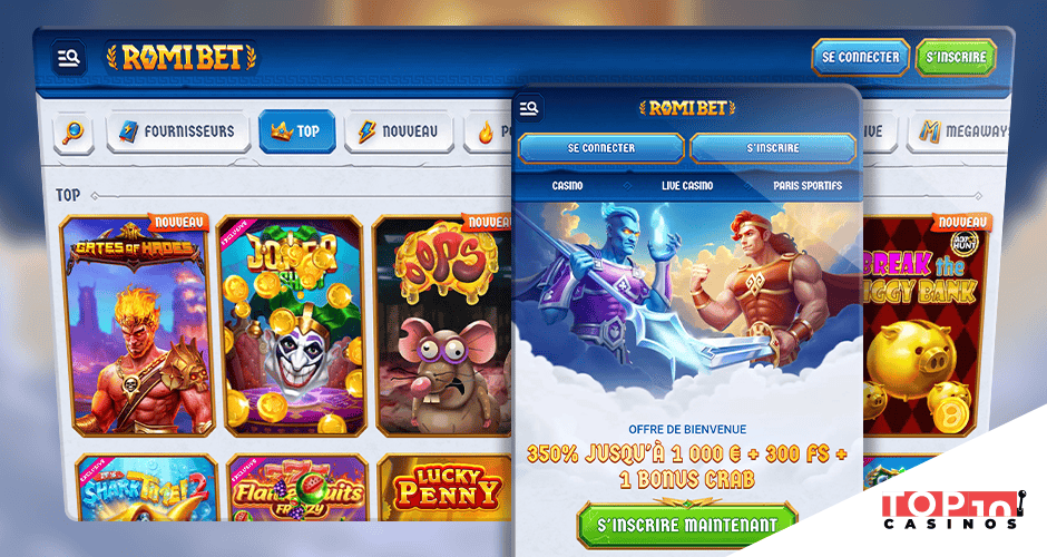 Romibet Casino mobile
