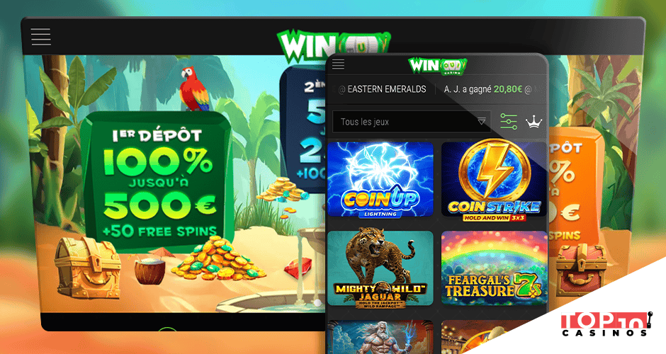 Winoui Casino mobile
