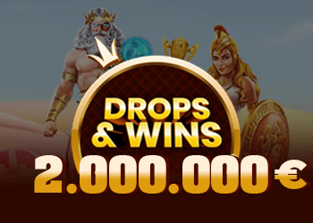 2000000€ à partager à la promo drops and wins sur banzai slots casino
