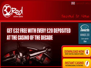32Red Casino website