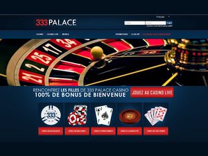 333 Palace Casino games