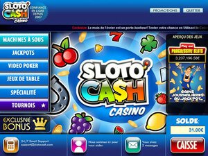 Casino SlotoCash website