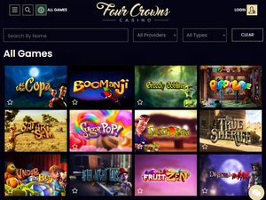 4Crowns Casino games
