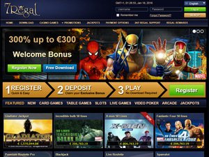 7 Regal Casino website