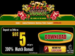 777Dragons Casino website