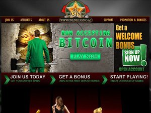 AC Casino website