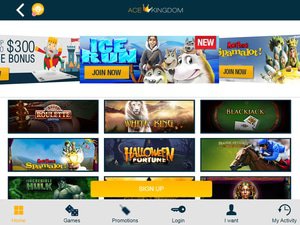 Ace Kingodom Casino website