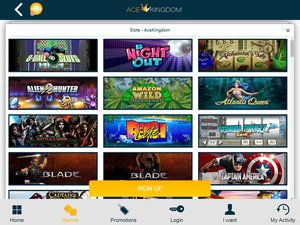 Ace Kingodom Casino games