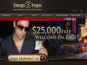 Always Vegas Casino website