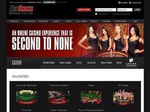 Betonline Casino website