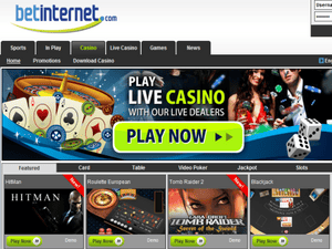 Bet Internet Casino website