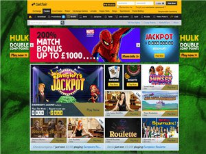 Betfair Casino website