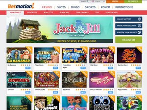 Bet Motion Casino website