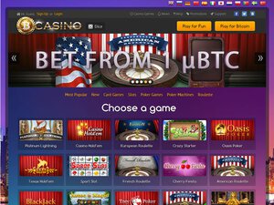 Bit Casino website