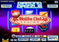 Malibu Club Casino offre un bonus sans dépôt sur Diamond Dazzle