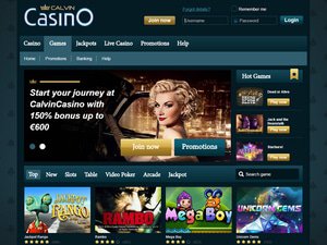 Calvin Casino games