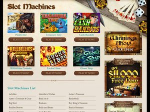 Captain Jack Casino games