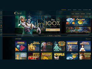 Cheri Casino website