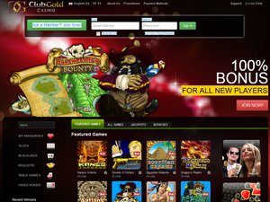 Club Gold Casino website