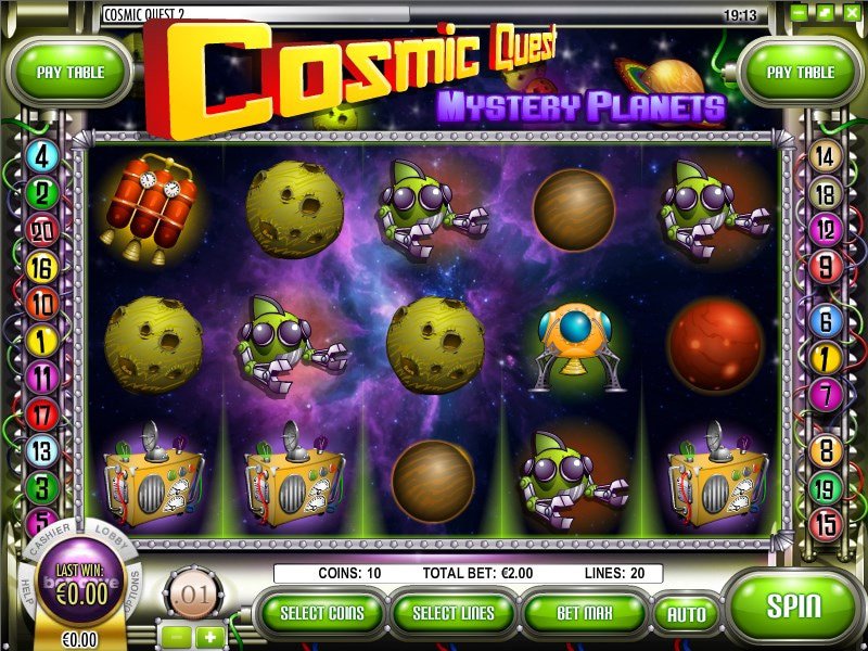 Cosmic Quest Mystery Planets