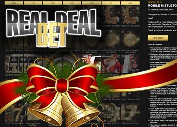 Des offres journalières avec la Christmas Calendar de RealDealBet