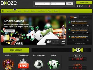 Dhoze Casino website