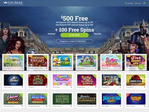Euro Palace Casino website