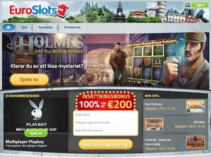 EuroSlots Casino website
