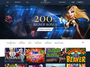 Exclusive Casino games