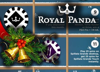 Fêtez la Noël sur le casino Royal Panda