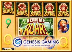Genesis Gaming lance sa machine à sous Hear Me Roar
