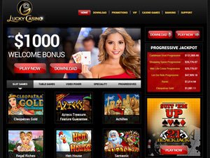 Go Lucky Casino website