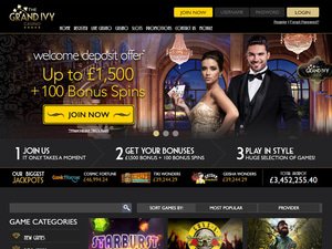 Grand Ivy Casino website