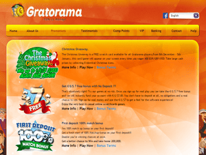 Gratorama Casino games