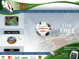 Inetbet Casino website
