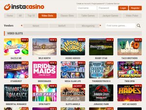 InstaCasino games