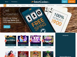 InterCasino website