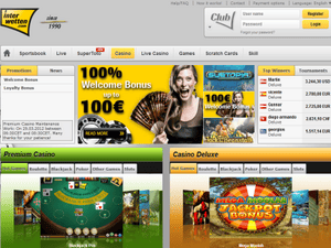 Interwetten Casino website