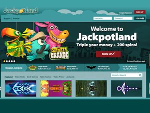 Jackpot Land Casino website