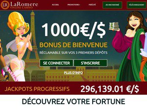 LaRomere Casino website