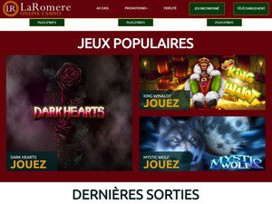 LaRomere Casino games