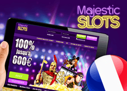 Le casino en ligne Majestic Slots de retour sur le marché français
