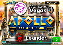 Leander Games lance la machine à sous Apollo God of the Sun
