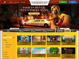 LimoPlay Casino website