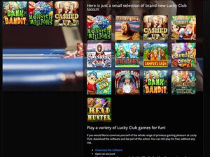 Lucky Club Casino games