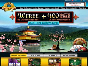Lucky Emperor Casino website