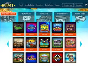 Lucky Nugget Casino games