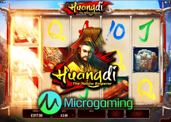 Machine à sous Huangdi The Yellow Emperor lancée par Microgaming